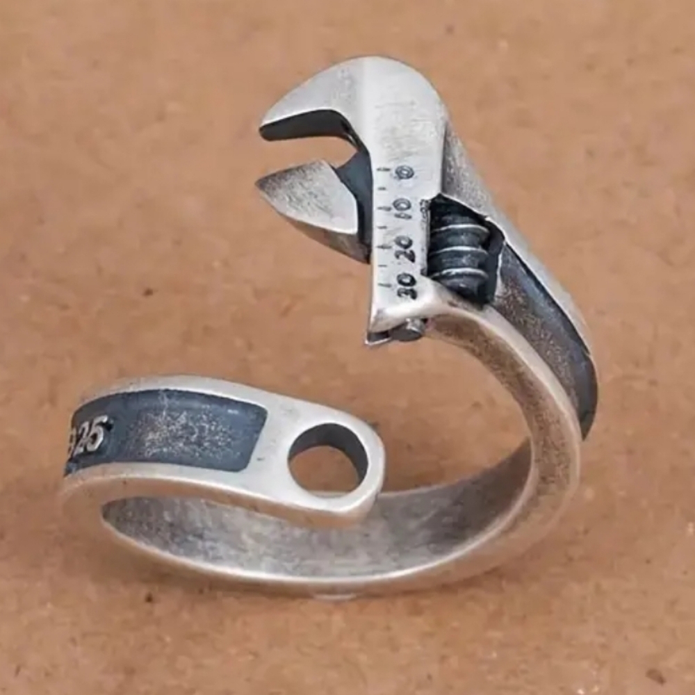Wrench Tool Style Adjustable Ring